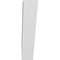 Ekena Millwork 3 1/2-in. W x 12-in. D x 16-in. H Traditional Architectural Grade PVC Knee Brace BRCP035X12X16TRA - alternate 4